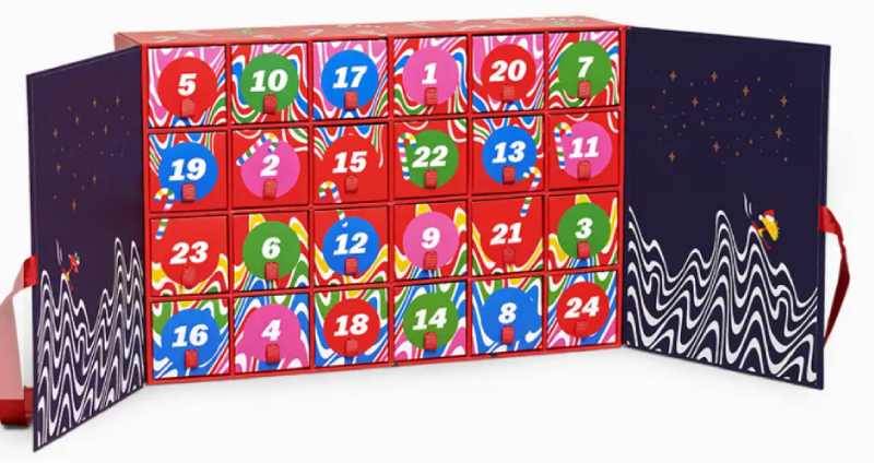 24 Days of Holiday Socks 24-Pack