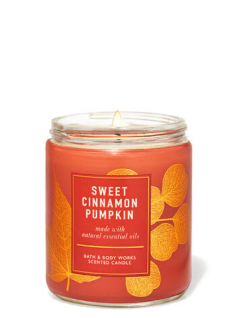 Sweet Cinnamon Pumpkin Single Wick Candle