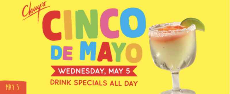 Cinco De Mayo Drink Specials
