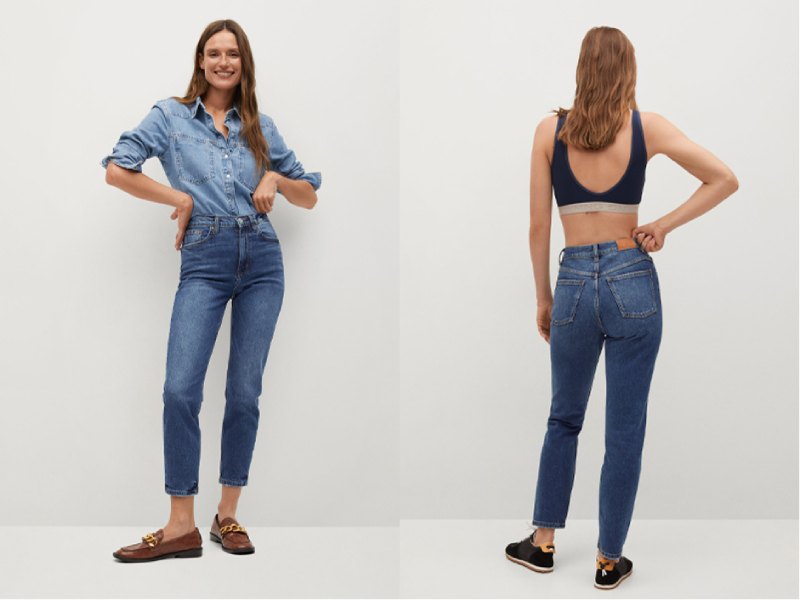 Mom-fit jeans