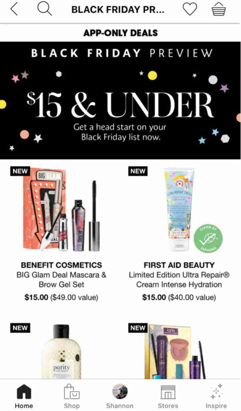 Sephora Online Deals