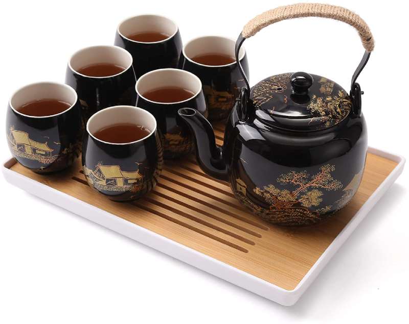 Dujust Japanese Tea Set