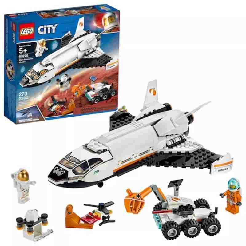 LEGO City Space Shuttle with Mars Rover