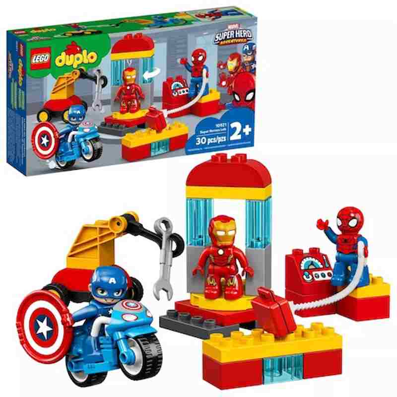 LEGO DUPLO Super Heroes Lab Marvel Avengers