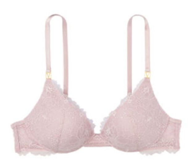 Love by Victoria Push-up Lace Plunge Bra