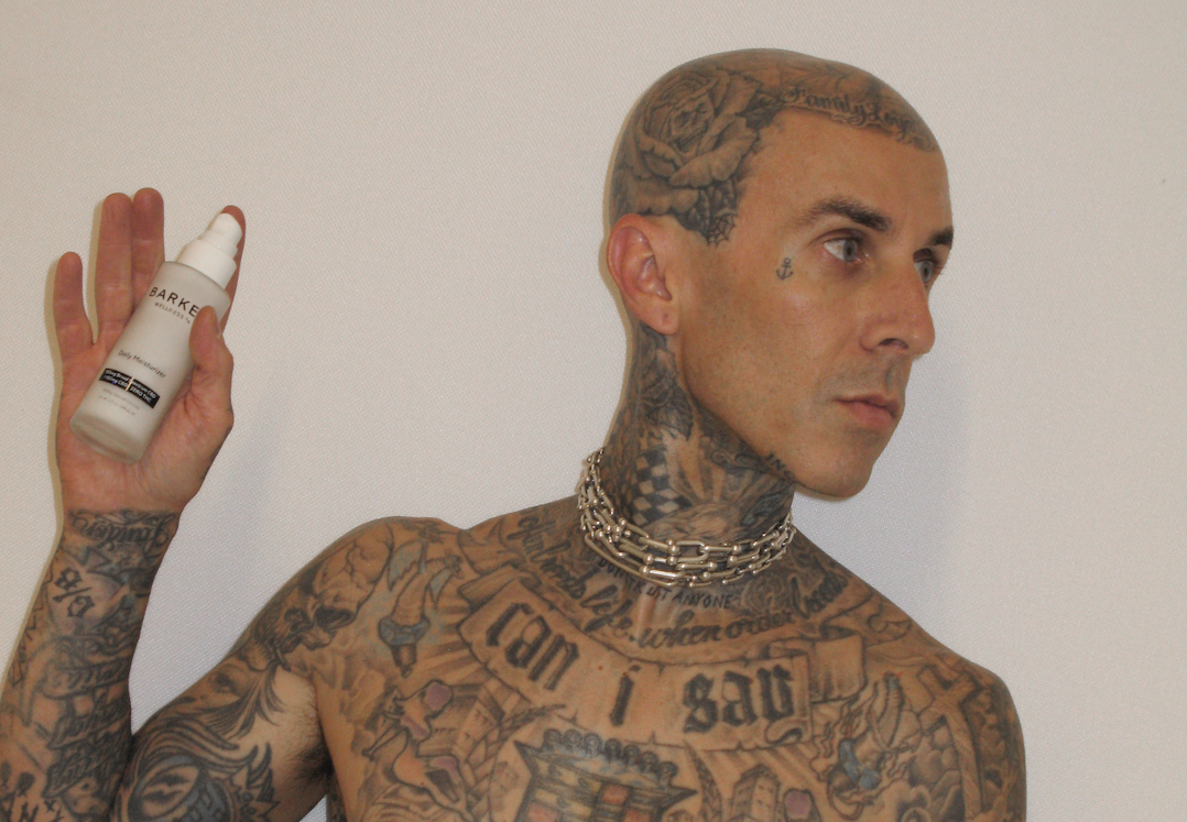 Travis Barker Wouldn't Recognize Himself Without His Tattoos! Take A Look At These Before And After Images